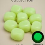 Sertifikalı Fosfor Taşı Kütle 30-35 mm - Gece Parlayan Doğal Dekoratif Taş