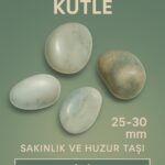 Sertifikalı Açık Yeşim (Jade) Taşı Kütle 25–30 mm – Sakinlik ve Huzur Taşı