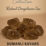 Sertifikalı Dumanlı Kuvars Taşı Kütle 25–30 mm Ham Doğal – Ruhsal Denge ve Arınma Taşı