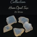 Sertifikalı Ham Opal Taşı 25–30 mm – İçsel Işığı Güçlendiren Doğal Taş