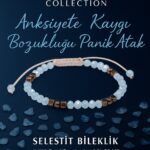 Sertifikalı Anksiyete Kaygı ve Panik Atak Dengesi Destekleyici Bilekliği - Selestit Taşı