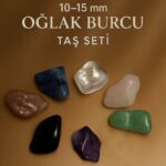 Sertifikalı Oğlak Burcu Doğal Taş Kütle Seti 10-15 mm - Disiplin Güven ve İstikrar Enerjisi