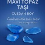 Sertifikalı Mavi Topaz Taşı Kütle 10-15 mm Cüzdan Boy – Şans Neşe ve Huzur Taşı