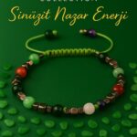 Sertifikalı Sinüzit Nazar Enerji Bilekliği – Yeşim Kuvars Akik Terahertz Doğal Taş 6 mm