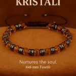 Sertifikalı Ruh Taşı Kristali Bileklik 6x6 mm Fasetli – Ruhsal Şifa Canlanma Taşı Tangerina Quartz