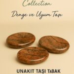 Sertifikalı Unakit Taşı Kase 35 mm - Doğal Denge ve Uyum Taşı