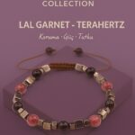 Sertifikalı Terahertz Lal Garnet Doğal Taş Bileklik - Koruma Güç Tutku Enerji Taşı