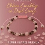 Sertifikalı Eklem Esnekliği ve Dişil Enerji Bilekliği - Pembe Kuvars Terahertz Taşı– Doğal Taş 6 mm