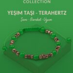 Sertifikalı Terahertz Yeşim Taşı Bileklik - Şans Bereket Uyumu Arttıran Doğal Taş Enerji