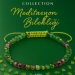 Sertifikalı Meditasyon Enerji Bilekliği – Yeşil Peridot Kristali Terahertz Doğal Taş İnce Model