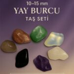 Sertifikalı Yay Burcu Doğal Taş Kütle Seti 10-15 mm - Pozitif Enerji ve Ruhsal Farkındalık Taşları