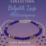 Sertifikalı Bilgelik Işığı Aktivasyonu Enerji Bilekliği – Lapis Lazuli Doğal Taşı (İnce Model)