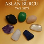 Sertifikalı Aslan Burcu Doğal Taş Kütle Seti 10-15 mm - Güç Liderlik ve Özgüven Taşları