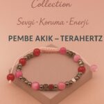 Sertifikalı Terahertz Pembe Akik Taşı Bileklik – Sevgi, Koruma ve Enerji Veren Doğal Taş