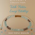 Sertifikalı Tetik Nokta Enerji Dengesi Bilekliği - Mavi Topaz Terahertz Taşı 4mm