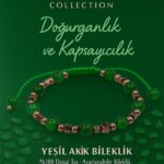 Sertifikalı Doğurganlık ve Bereket Bilekliği – Yeşil Akik Taşı – 6 mm Doğal Taş