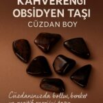 Sertifikalı Kahverengi Obsidyen Taşı Kütle 10-15 mm – Koruma Topraklanma ve Bereket Taşı