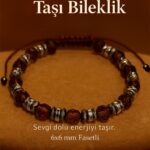 Sertifikalı Dumanlı Kuvars Taşı Bileklik 6x6 mm Fasetli – Koruma ve Topraklanma Taşı