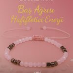 Sertifikalı Baş Ağrısı Hafifletici Enerji Bilekliği – Pembe Kuvars Terahertz İnce Model