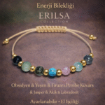 Sertifikalı Kahve 7 Çakra Denge Enerji Uyum Psikosomatik Arınma Enerji Bilekliği – Doğal Taş Şifa