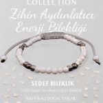 Sertifikalı Zihin Aydınlatıcı Enerji Bilekliği - Sedef ve Terahertz Doğal Taş 4 mm