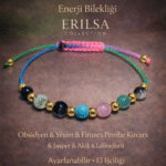 Sertifikalı 7 Çakra Denge Enerji Uyum Psikosomatik Arınma Enerji Bilekliği – Doğal Taş Şifa Serisi