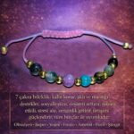 Sertifikalı 7 Çakra Denge Ve Enerji Uyum Bilekliği – Doğal Taş Şifa Serisi - Pembe Renk