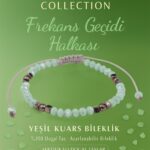 Sertifikalı Frekans Geçidi Enerji Aktivasyon Bilekliği – Yeşil Kuvars ve Terahertz Doğal Taş 4 mm