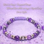 Sertifikalı Stres Kaygı Azaltıcı Duygusal Denge Bilekliği – Ametist Terahertz 6 mm Doğal Taş