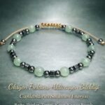 Sertifikalı Canlandırıcı Oksijen Frekans Aktivasyon Bilekliği – Yeşim ve Terahertz Doğal Taş