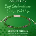 Sertifikalı Bağ Güçlendirme Enerji Aktivasyonu Bilekliği – Zebercet ve Terahertz Doğal Taşı 4 mm