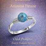 Sertifikalı Odak Güçlendirme Enerji Yüzüğü – Arizona Firuze Ayarlanabilir İnce Yay Kova Balık Burcu