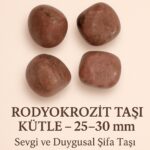 Sertifikalı Rodyokrozit Taşı Kütle 25–30 mm – Sevgi ve Duygusal Şifa Taşı