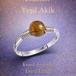 Sertifikalı Kronik Yorgunluk Enerji Yüzüğü – Yeşil Akik Ayarlanabilir İnce Kasa Yengeç Terazi Burcu