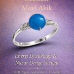 Sertifikalı Enerji Denge Yüzüğü – Açık Mavi Akik Ayarlanabilir İnce Kasa Balık Kova Burcu