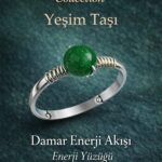 Sertifikalı Damar Enerji Akışı Yüzüğü – Yeşim Taşı Ayarlanabilir Gümüş Kasa Terazi Boğa Balık