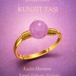 Sertifikalı Kadın Enerji Denge Yüzüğü – Kunzit Taşı Ayarlanabilir Gold İnce Kasa Boğa Terazi Burcu